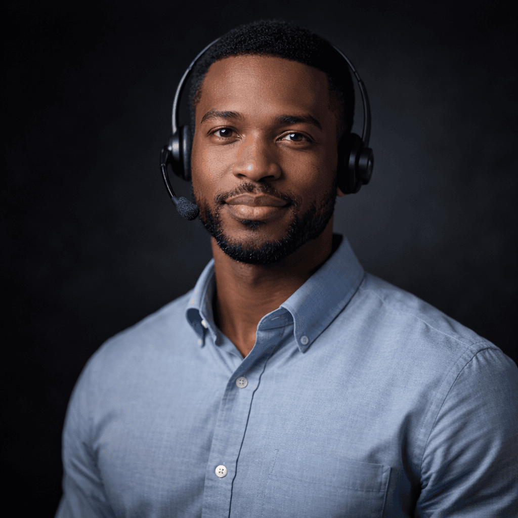 Client verification specialist portrait